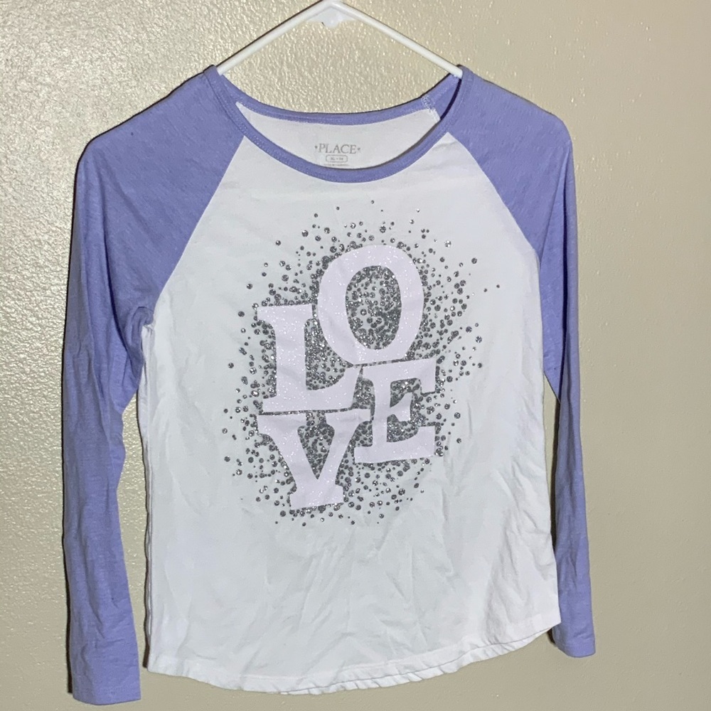 Children’s Place Love long sleeve T-Shirt.  .166